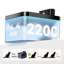 Rojeco-Fontanella automatica per gatti con sensore-2,2L